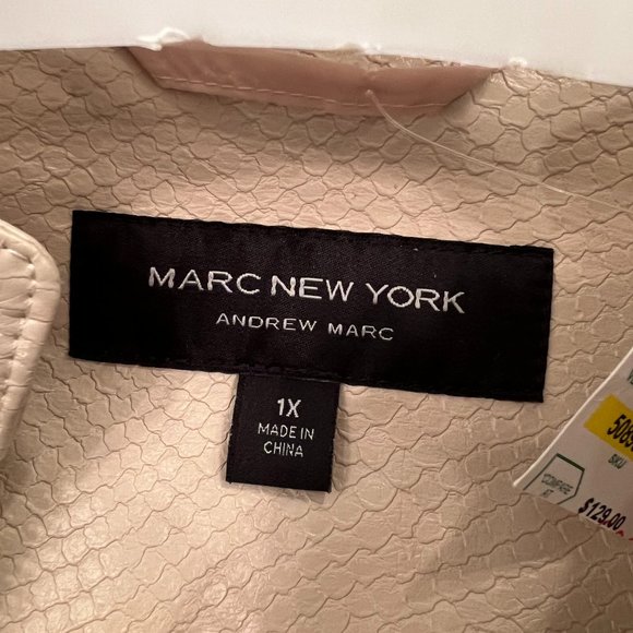 Brand New Marc New York by Andrew Marc Women's Leather Jacket - Picture 8 of 10